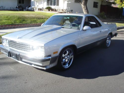 1984 el camino ss / 454 motor