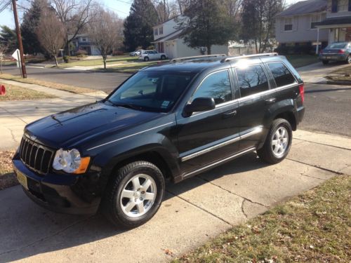 2010 jeep grand cherokee laredo 3.7l v6 black all power 90k new tires