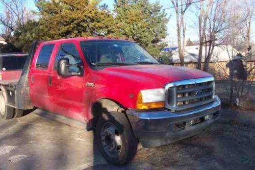 2001 ford f-550 super duty flat bed