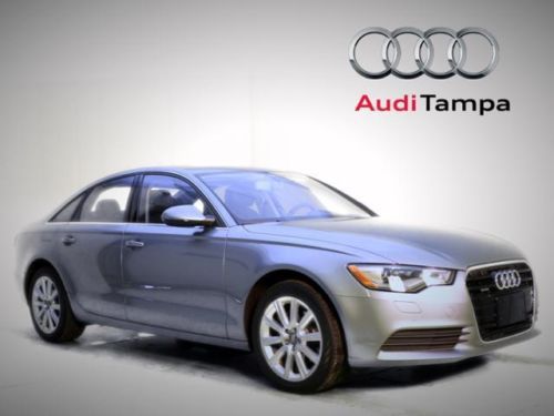 2013 audi a6  certified 2.0l bluetooth sunroof awd 4 cylinder engine 4-wheel abs