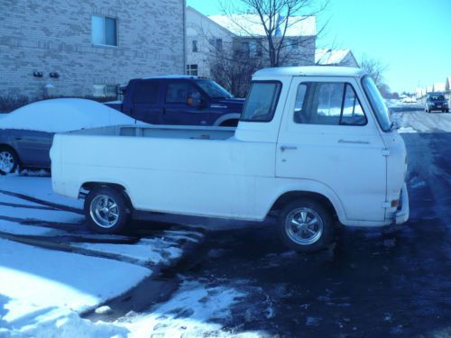 Rare &amp; solid 1963 e100 5 window ford econoline pickup