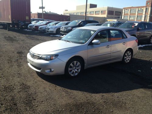 2008 subaru impreza 2.5i sedan 4-door 2.5l