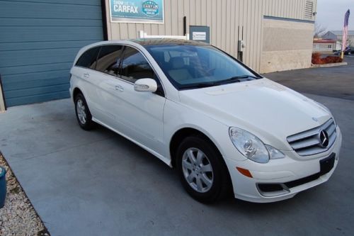 2007 mercedes r 320 cdi turbo diesel 4matic 4wd dvd 3rd row 07 r-320 3.0l v6 awd