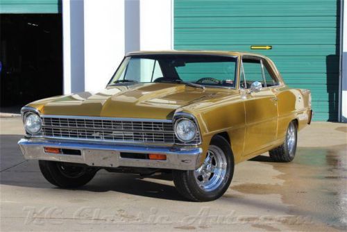 67 1967 chevrolet nova v8 sbc 4 speed aluminum heads rust free chevy