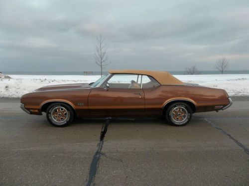 1970 oldsmobile cutlass supreme/442 convertible