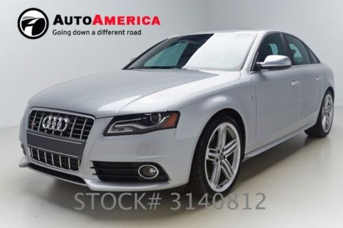 59k one 1 owner miles 2010 audi s4 prestige nav sunroof sport leather awd s line