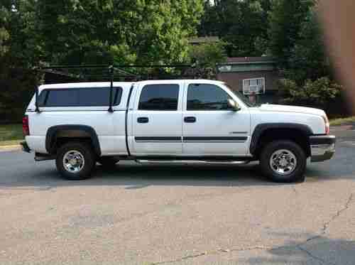 2005 Chevrolet Silverado 2500 HD Base Crew Cab Pickup 4-Door 8.1L, image 7