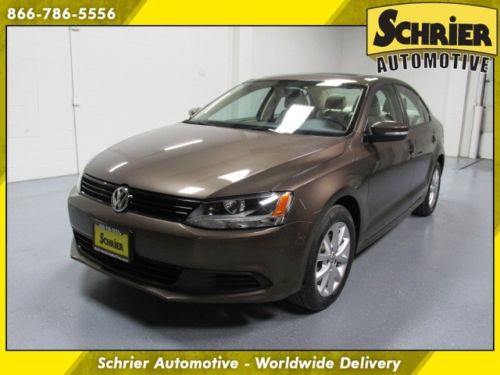 2012 volkswagen jetta se convenience brown metallic sunroof bluetooth auxiliary