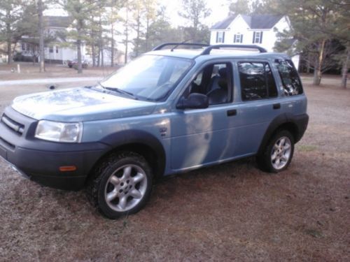 2002 land rover freelander se sport utility 4-door 2.5l