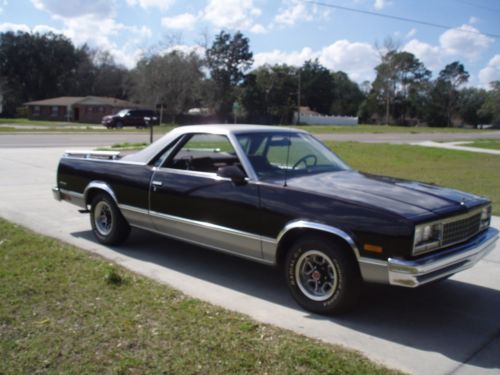 1986 chevy el camino  conquista