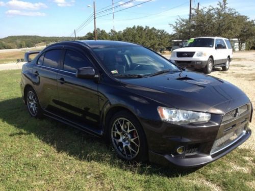 2008 mitsubishi lancer evolution mr sedan evo financing available