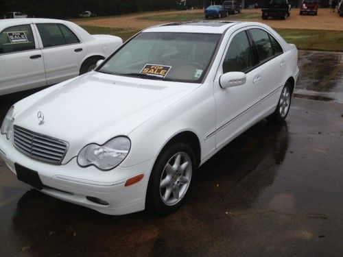 2001 mercedes-benz c320 base sedan 4-door 3.2l