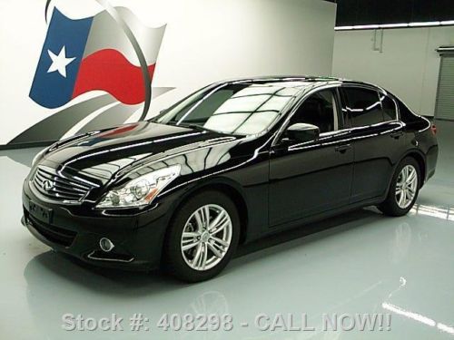 2010 infiniti g37 journey sedan sunroof rear cam 79k mi texas direct auto