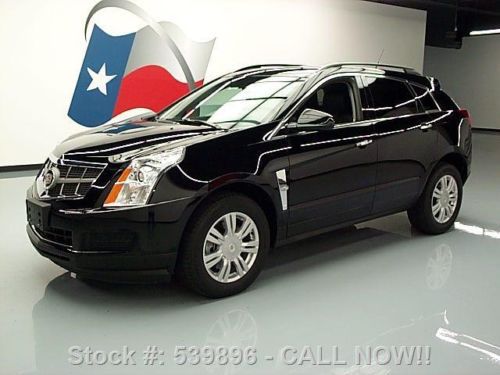 2011 cadillac srx 3.0l v6 leather blk on blk 24k miles texas direct auto