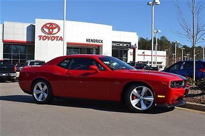 2dr cpe srt8 low miles coupe manual gasoline 6.4l srt hemi v8 engine redline 3 c