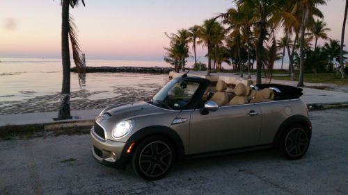 Mini cooper s turbo convertible w/premium &amp; sports package - best car ever!