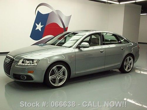 2011 audi a6 premium plus s-line sunroof nav xenons 24k texas direct auto