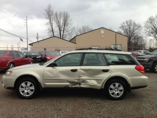 2005  subaru outback ,salvage title ,,,nice