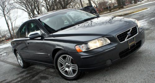 2006 volvo s60 2.5t turbo loaded luxury sedan sunroof carfax certified clean