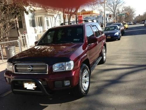 2002 nissan pathfinder le sport utility 4-door 3.5l