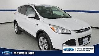 14 ford escape fwd se, sunroof, cloth seats, 1 owner, certified preowned!