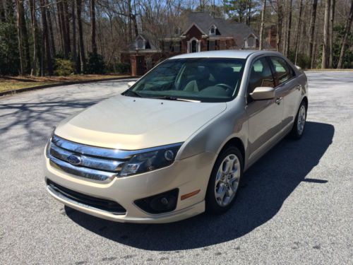 2010 ford fusion se sedan 4-door 2.5l