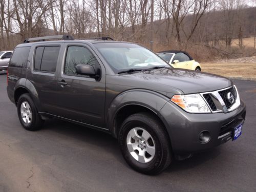 No reserve nr 2008 nissan pathfinder 4x4 super clean 3rd row seat runs great