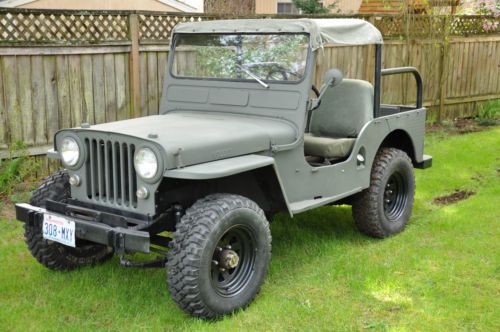 1950 jeep cj3a runs and drives, ready for summer parades or cruises