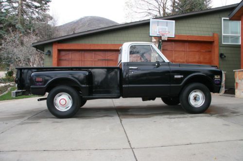 Chevrolet&#039;s rarest 1972 pickup - chevrolet lwb half-ton stepside - 95% original