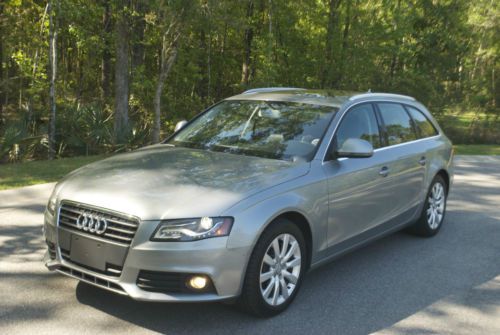 2009 audi a4 avant 2.0t wagon, premium plus, led package, quartz grey metallic