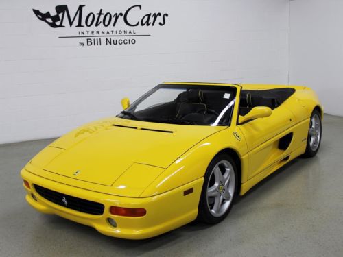 1999 ferrari 355 spider - yellow/black - 25k miles!  fresh belt service! bella!!