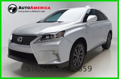 We finance! 450 miles 2014 lexus rx 350 f sport premium 3.5l v6 24v