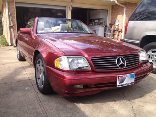 1997 mercedes-benz sl500 40th anniversary convertible 2-door 5.0l