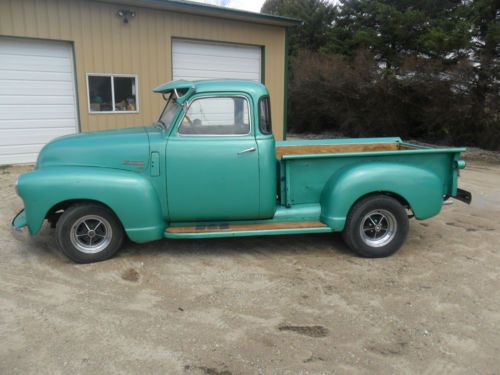 1949 3100 5 window chevy gmc patina ratrod ratrod stepside 1950 1951 1952 1953