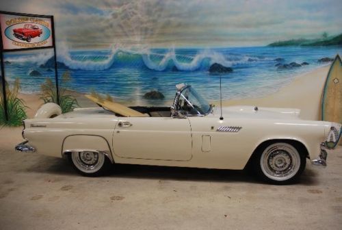 56 ford thunderbird 2 tops ac * ps &amp; power seat