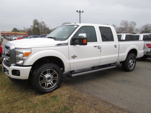 New 2014 f250  platnium 4x4