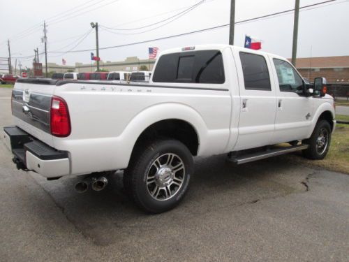 NEW 2014 F250 PLATNIUM 4X4, US $57,895.00, image 2