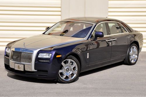 2010 rolls-royce ghost! 1k miles! $283 msrp! rare color! fresh service! loaded!