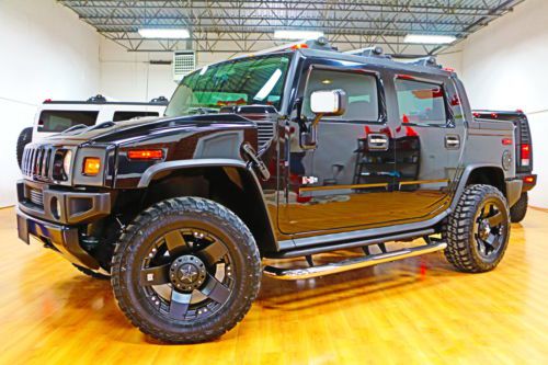 2005 hummer h2 sut for sale~black/black~loaded~navi~new 20&#034; xd rims~low miles!