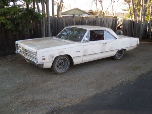 1967 plymouth fury solid california big block car