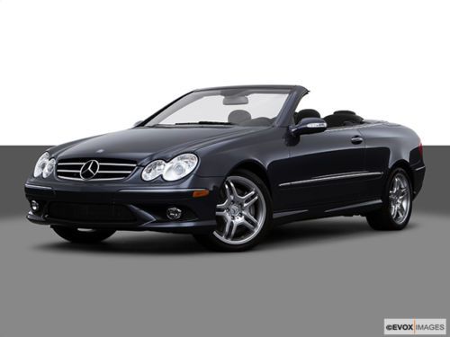2008 mercedes-benz clk550 base convertible 2-door 5.5l