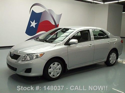 2009 toyota corolla le auto cd player cruise ctl 35k mi texas direct auto