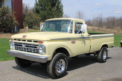 1966 ford f250 camper special completed frame off restoration