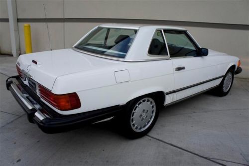 1988 MERCEDES-BENZ 560 SL ONLY 63K MILES SOFT/HARD TOPS CONVERTIBLE GARAGE KEPT!, US $12,995.00, image 13