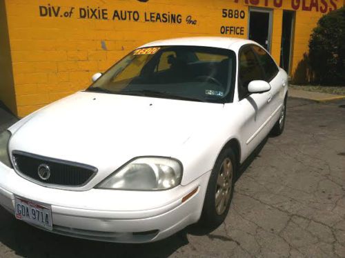 2003 mercury sable gs sedan 4-door 3.0l