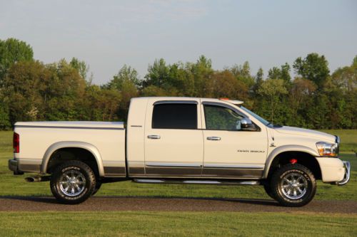 2006 dodge ram 3500 mega cab laramie 5.9l diesel 6-spd 52k miles 4x4 no reserve