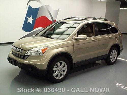 2008 honda cr-v ex-l htd leather sunroof roof rack 70k texas direct auto