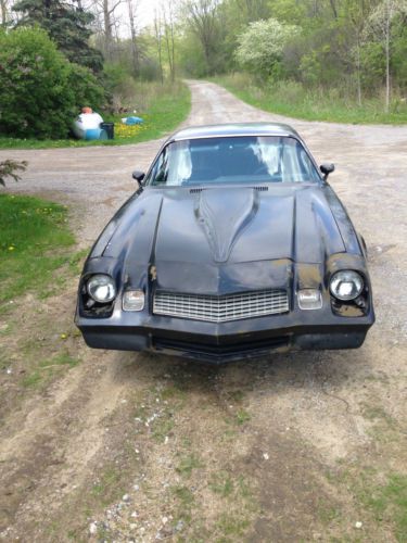 1980 camaro z28 350 4 speed black on black