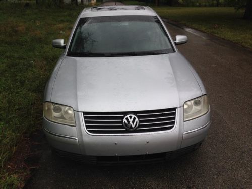 2003 volkswagen passat gls 4dr sedan, leather, sunroof