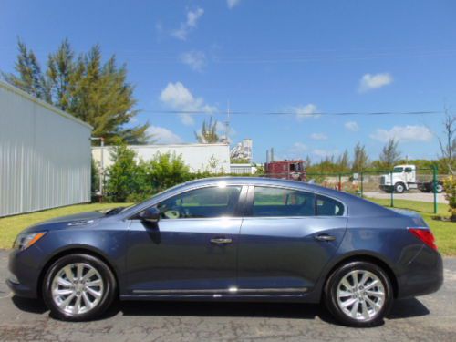 Brand new 2014 buick sl-1 - atlantis blue / neutral-cocoa heated leather